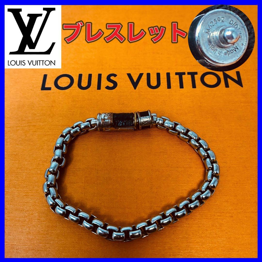LOUIS VUITTONブレスレット チェーンモノグラムエクリプスM62592