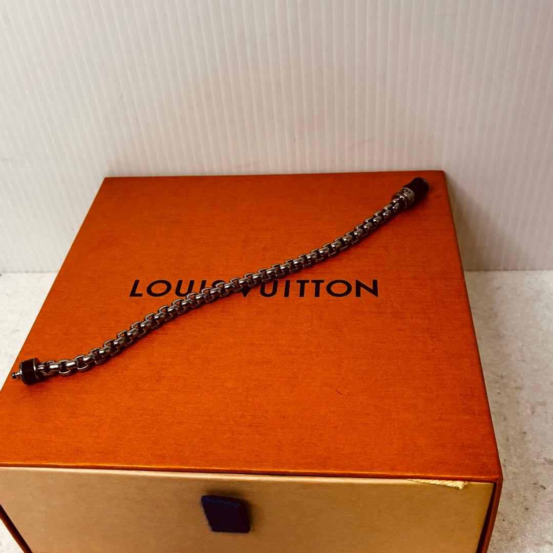 LOUIS VUITTONブレスレット チェーンモノグラムエクリプスM62592