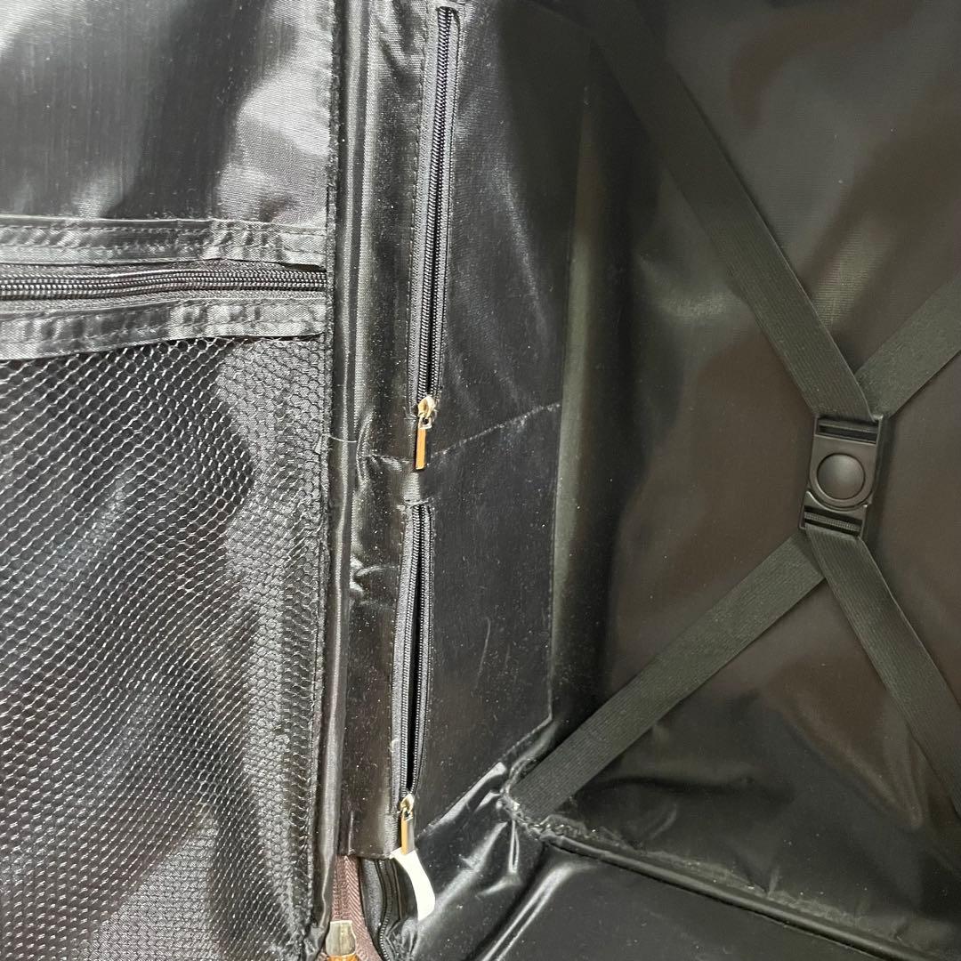 【美品】NORTON キャリーケース　クロコ型押しデザイン