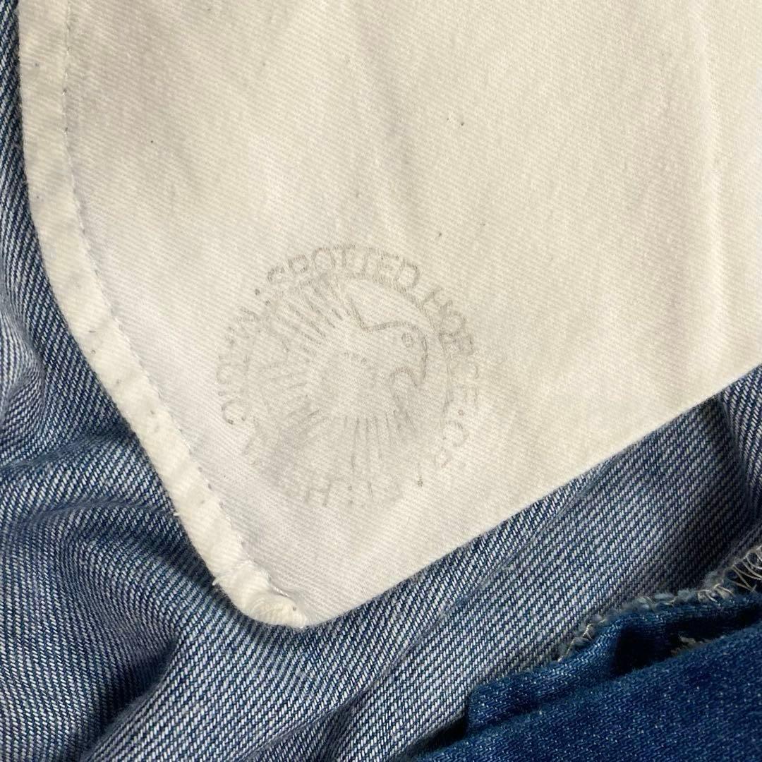 Y's ワイズ SPOTTED DENIM TAPERED PANTS 1