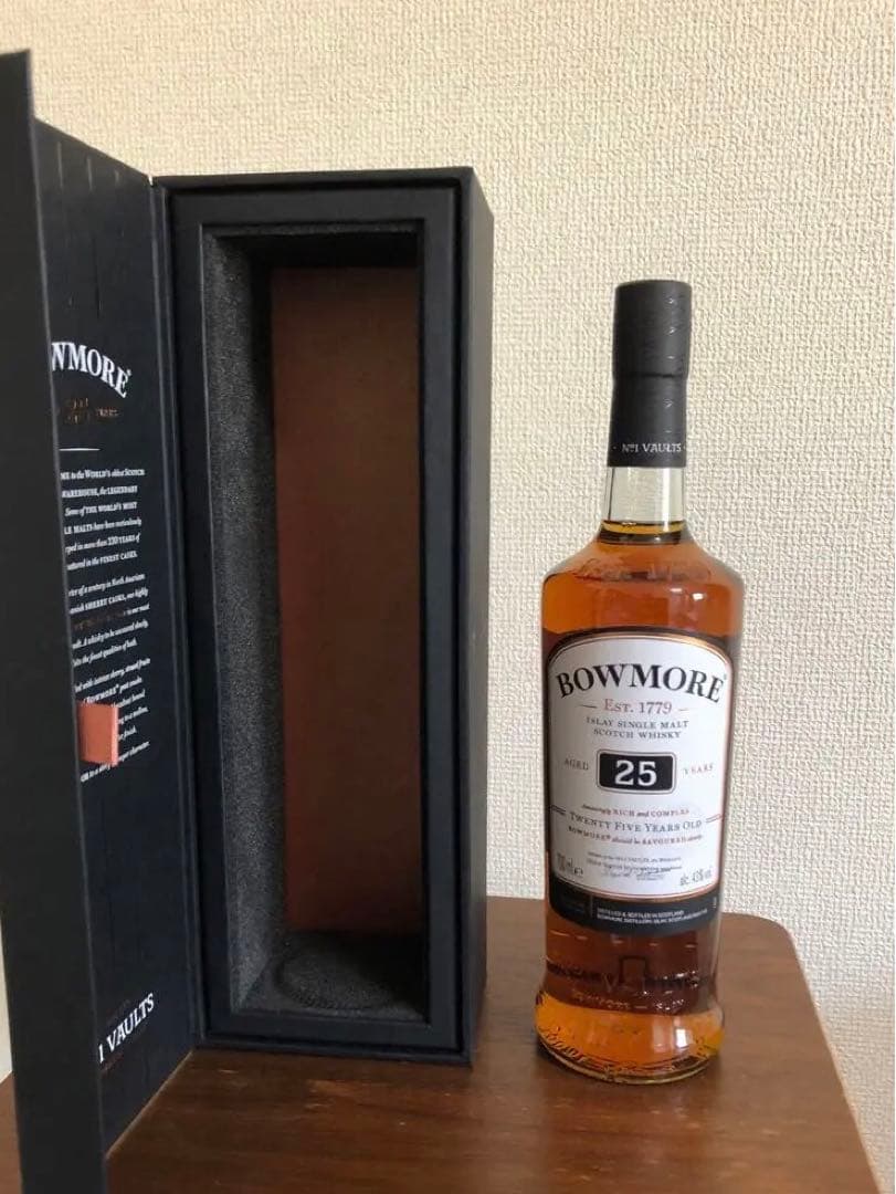 ボウモア　25年　ウイスキー