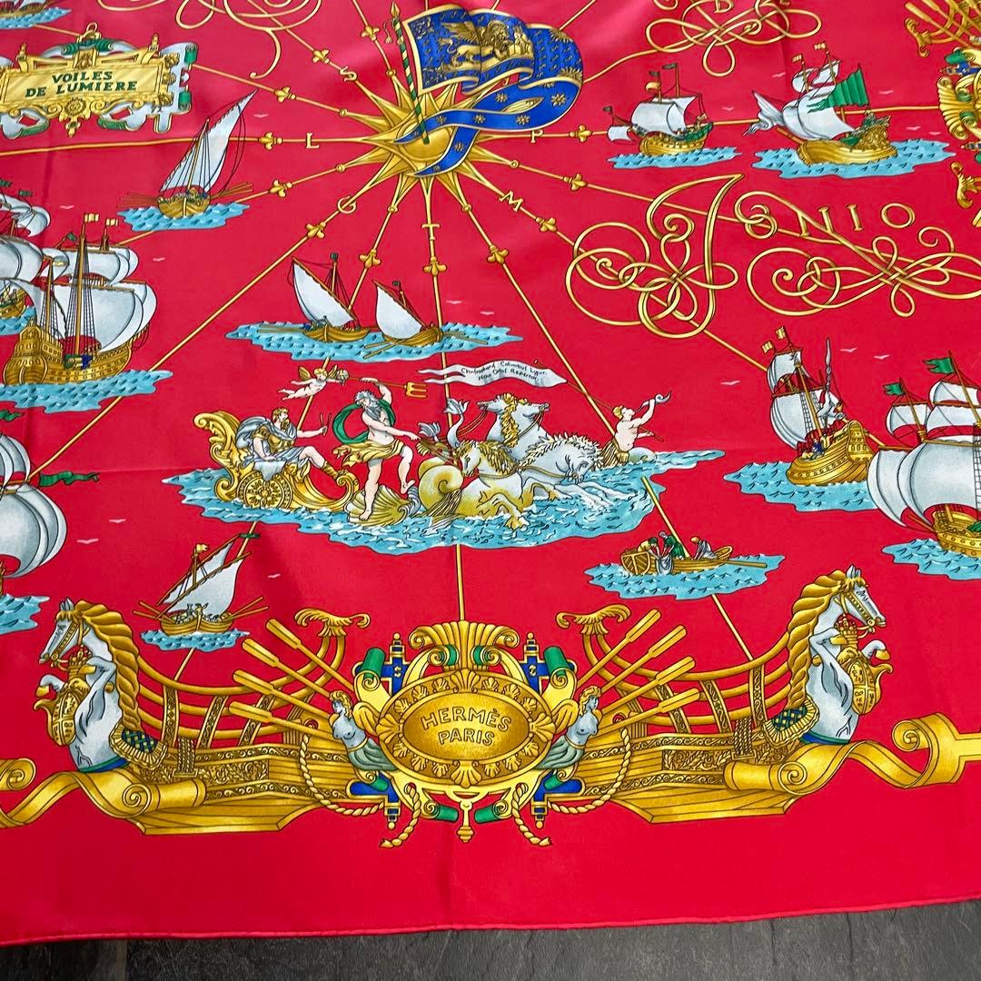 HERMESエルメス カレ90 シルクスカーフ