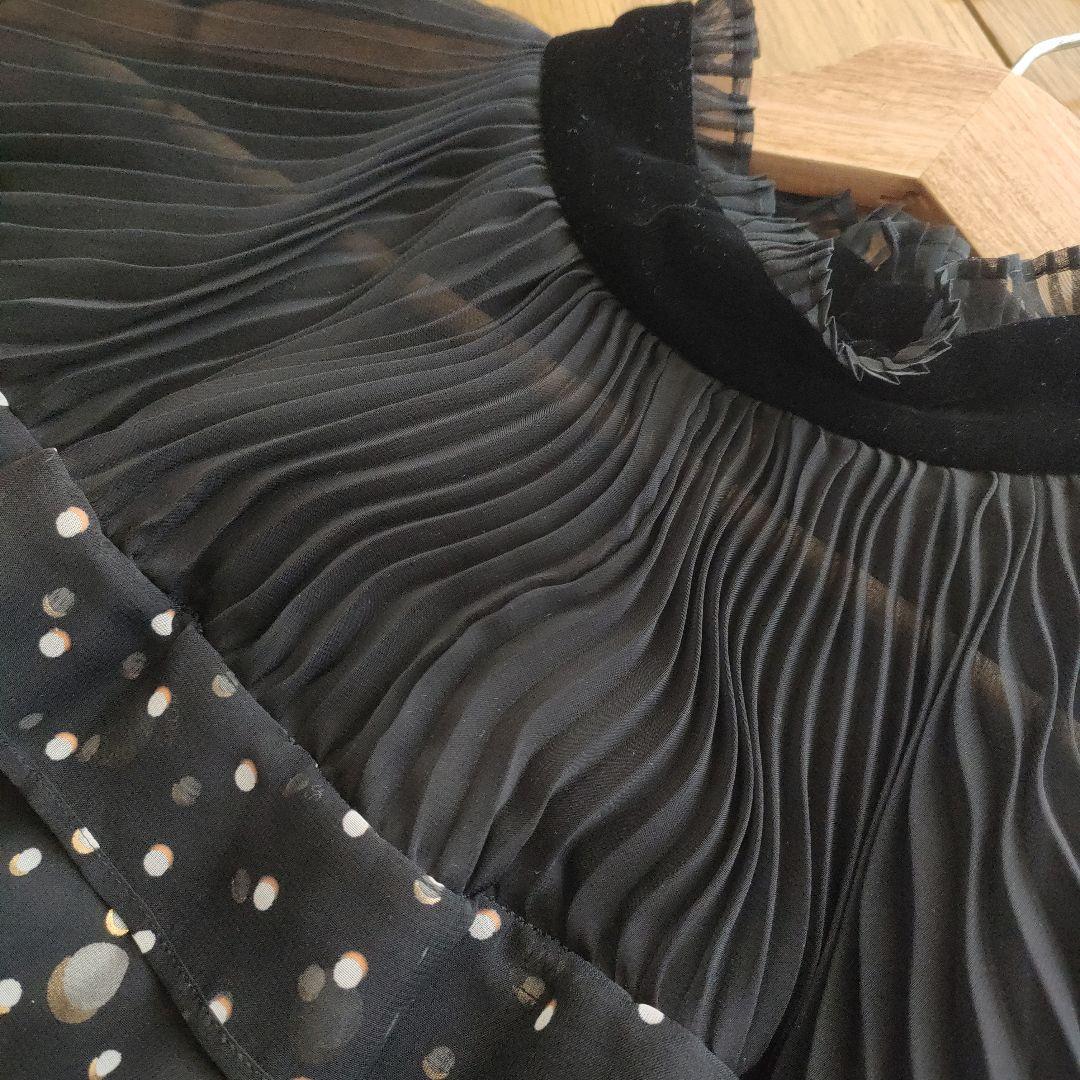 sacai サカイ　ポルカドット　オールインワン