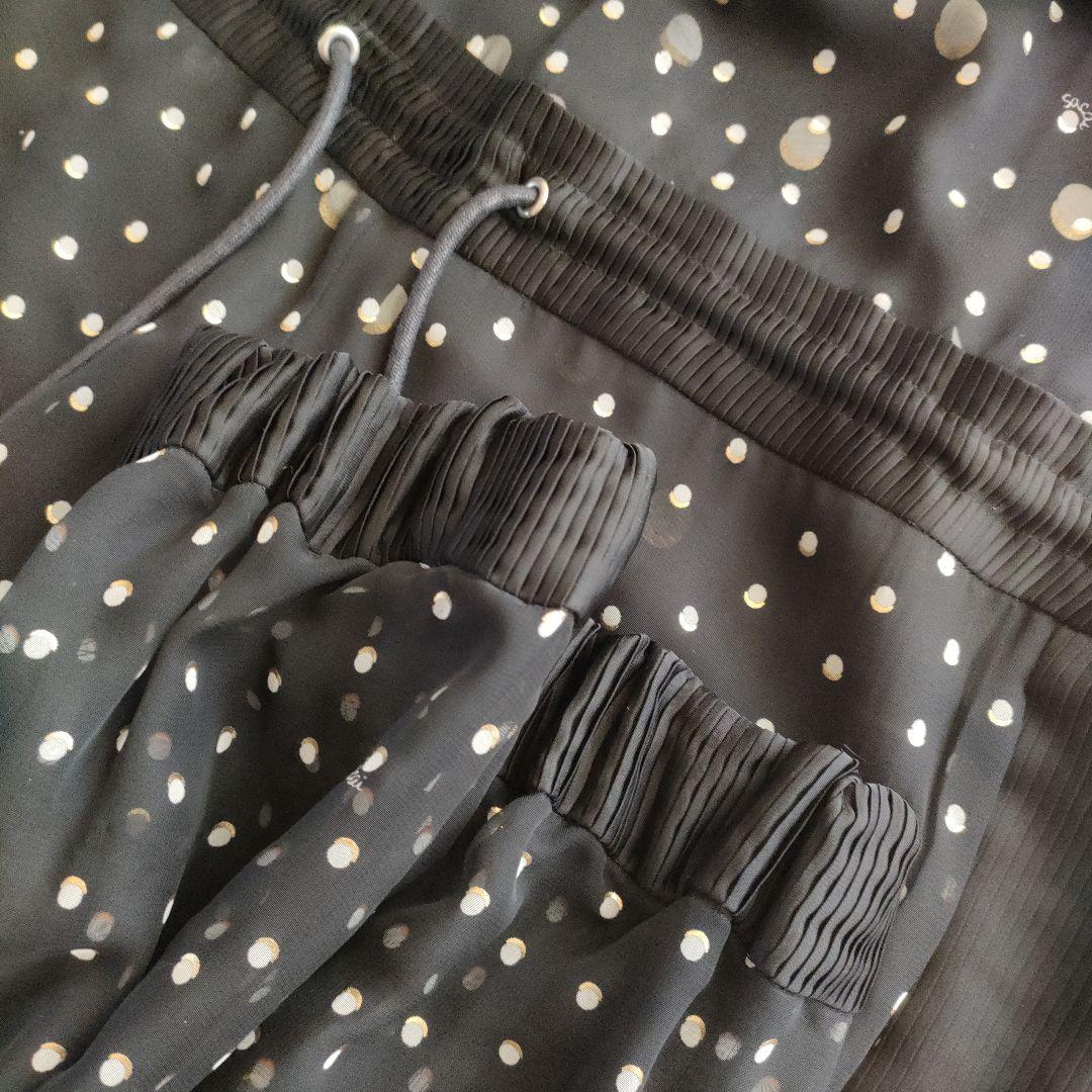 sacai サカイ　ポルカドット　オールインワン