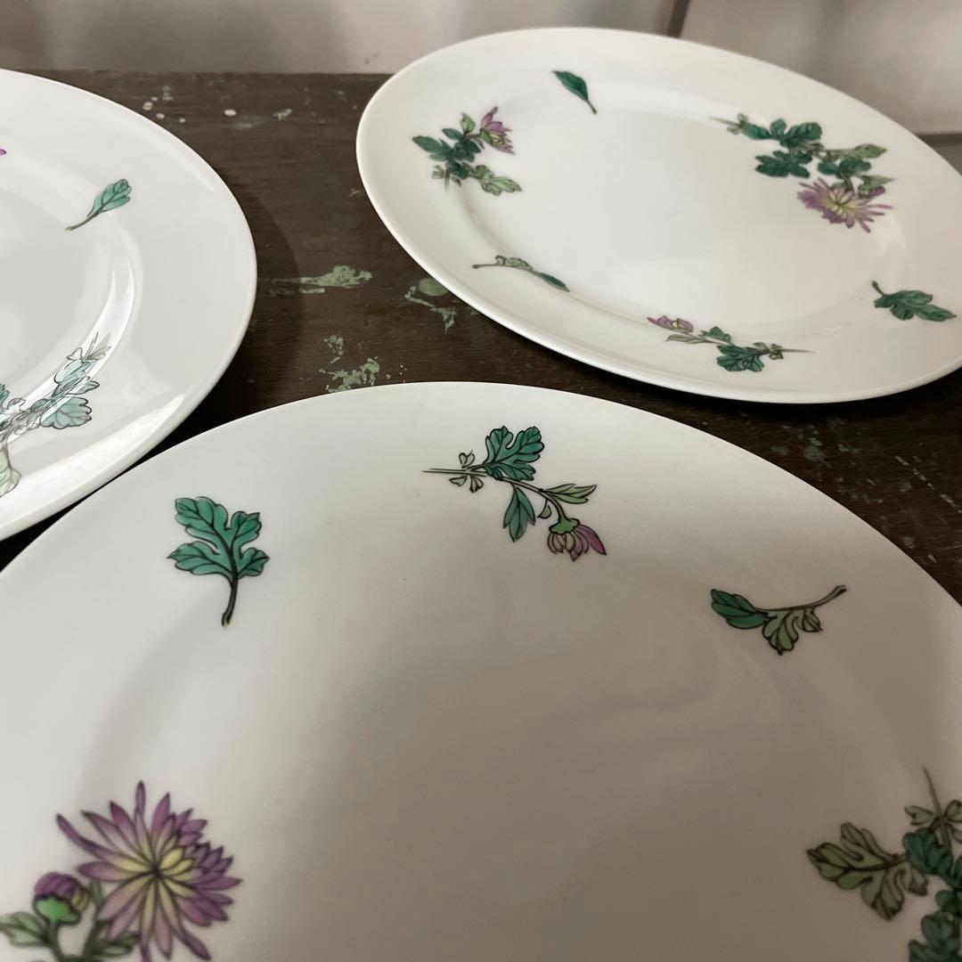 大倉陶園　ハンドペイント　プレート　3枚