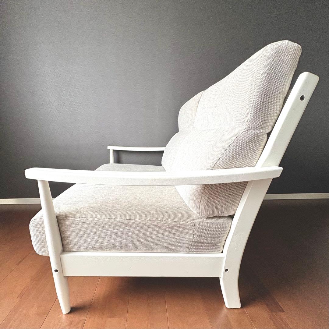 ニトリ✨️ 北欧風 2人掛けソファ ヒル2 ホワイトフレーム✨️