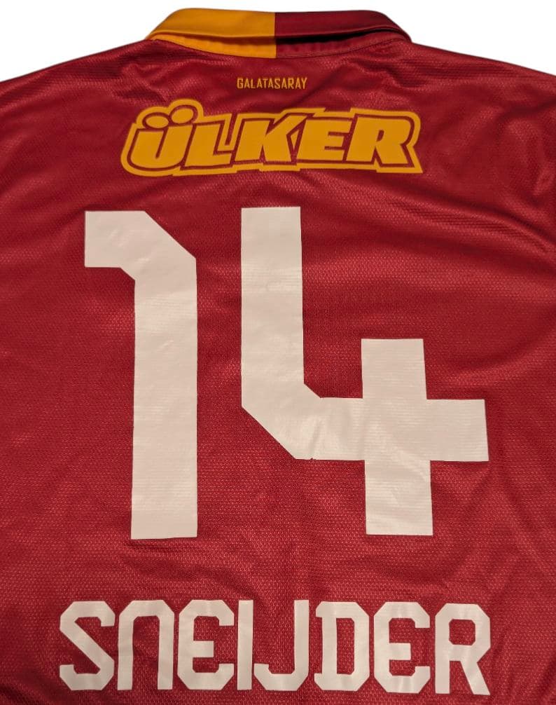 超希少品 2012-13 ガラタサライ スナイデル 加入半年限定背番号14番