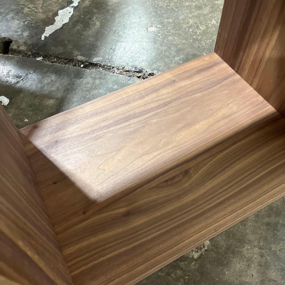 【無印良品】◆スタッキングシェルフ◇ウォールナット◆極美品◇