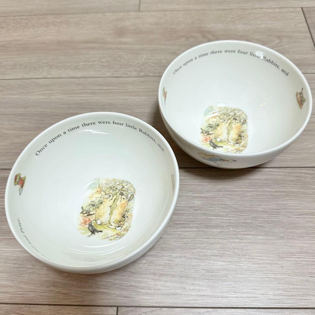 ウエッジウッド  ピーターラビット 陶器 ボウル どんぶり鉢