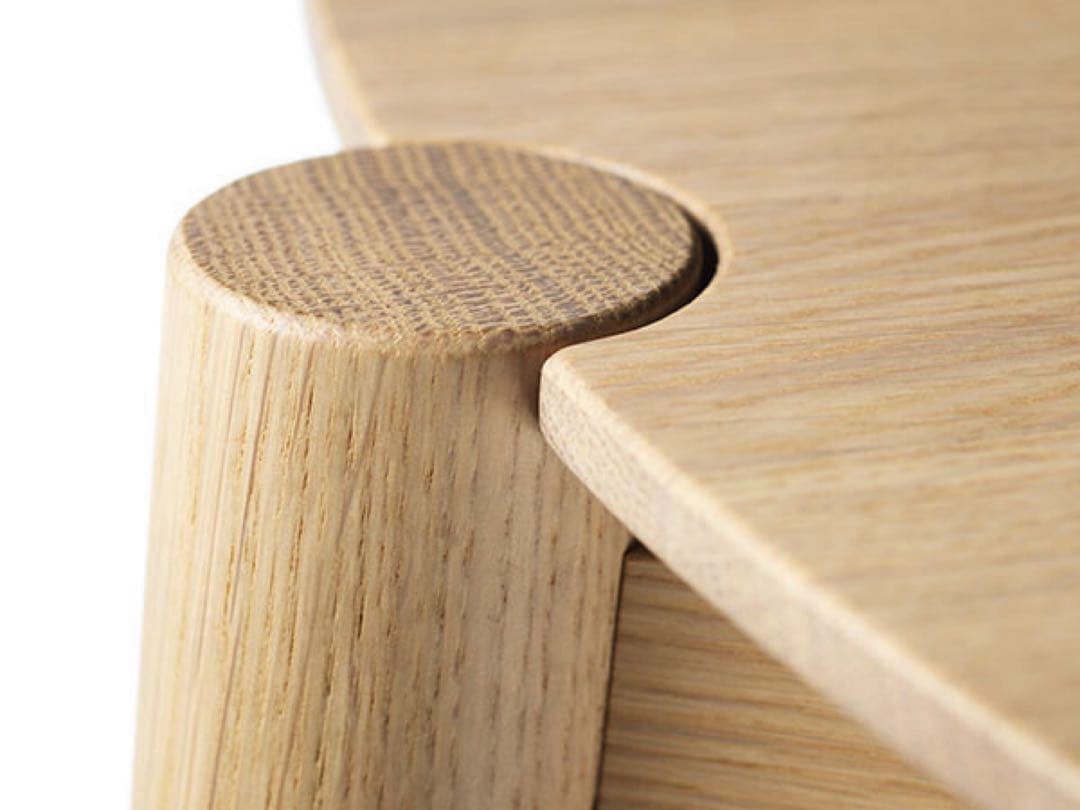 【新品未使用】北欧家具　木製円形テーブル　ちゃぶ台　オシャレ