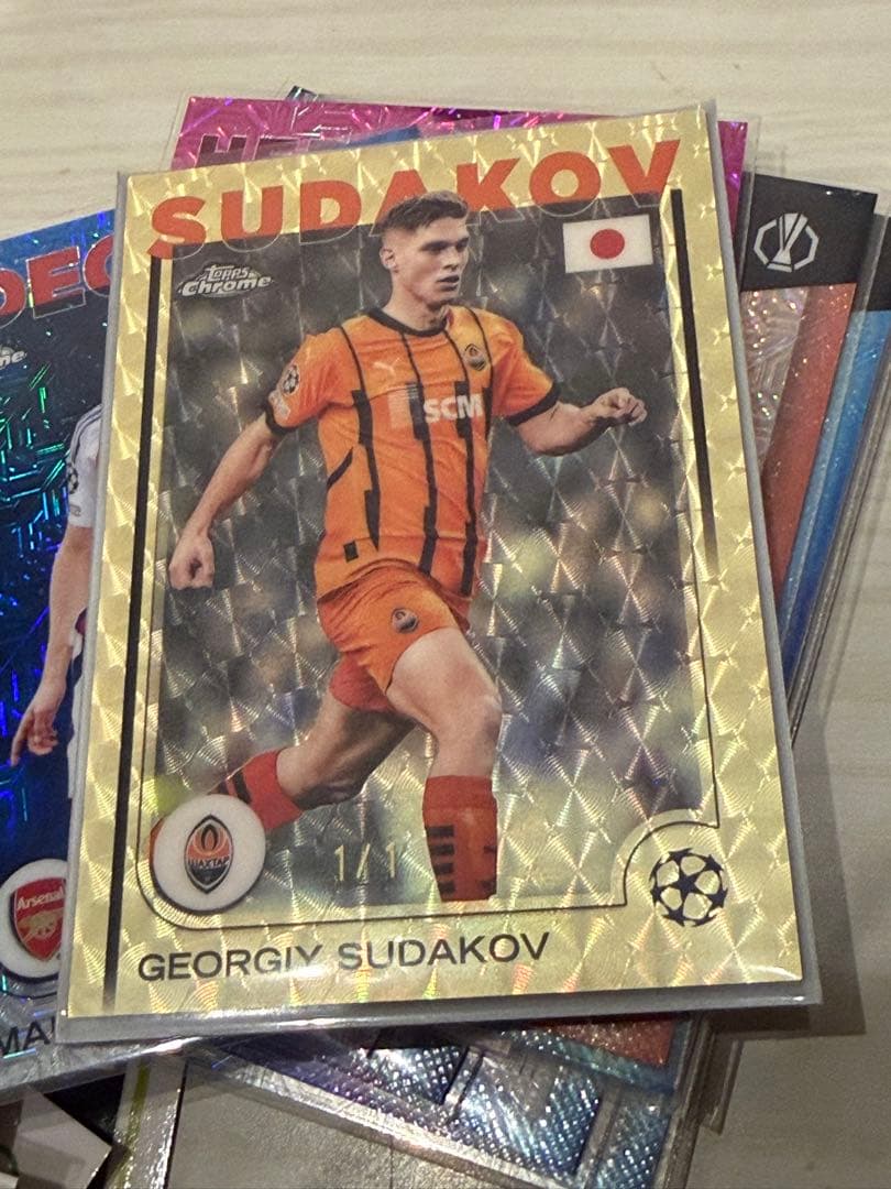 【1of1】ヘオルヒー　スダコフ 1/1 Topps Chrome