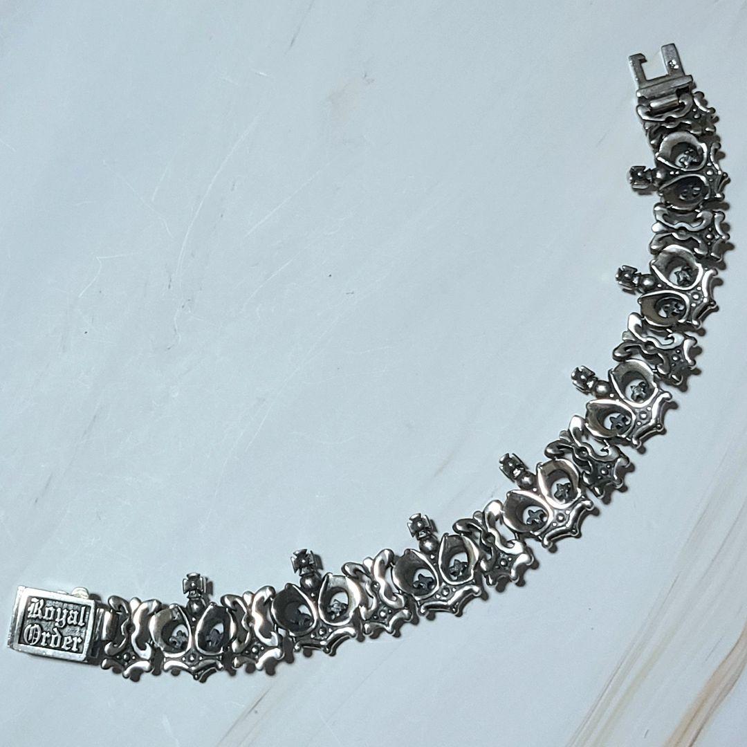 新品定価116,600円 ロイヤルオーダー 受注生産モデル ブレスレット 925