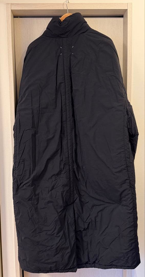 Maison Margiela マルジェラ ナイロン パデッド ロング コート