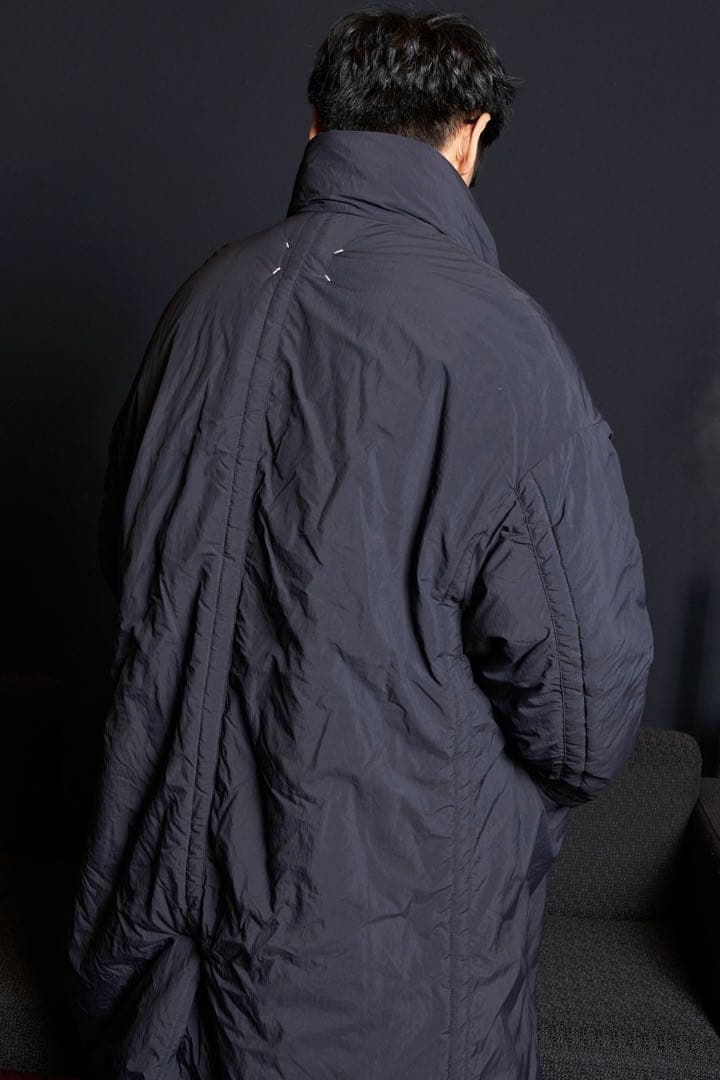 Maison Margiela マルジェラ ナイロン パデッド ロング コート