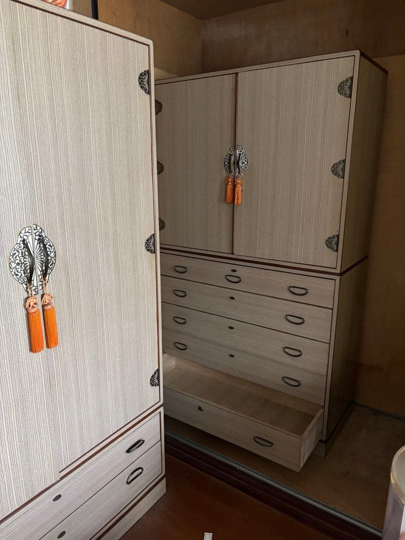 桐箪笥　和服用 引き出し付き