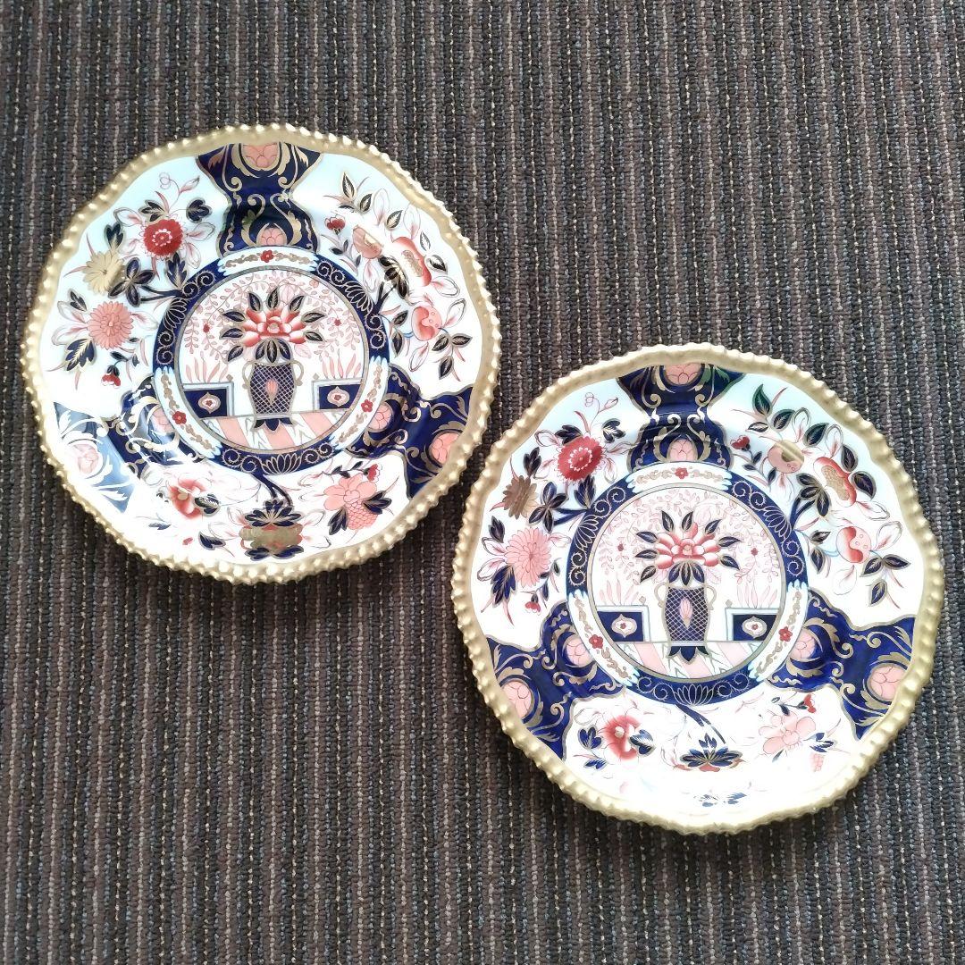 【1886年製作】【美品】スポード　コープランド　Mortlock　デザート皿