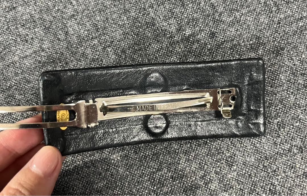 【美品】CHANEL シャネル ラム バレッタ ココマーク ヴィンテージ