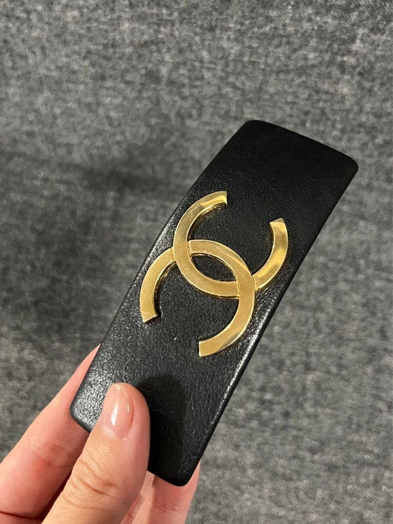 【美品】CHANEL シャネル ラム バレッタ ココマーク ヴィンテージ