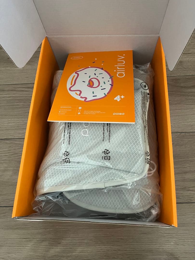 【新品未使用】エアラブ4プラス　ドーナッツ　クールグレー