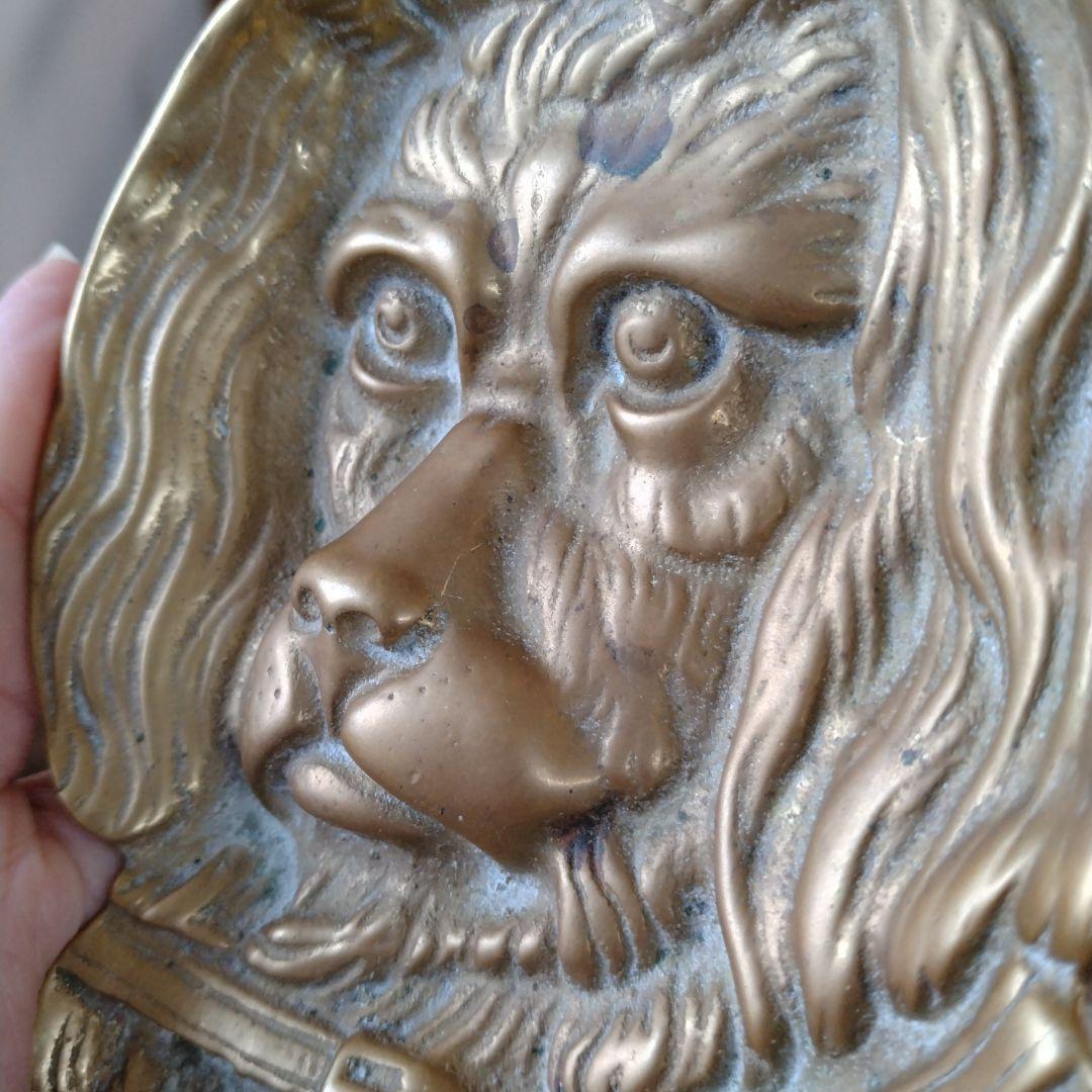 【D】犬のトレイ/アスティエ・ブロカント/フランスアンティーク