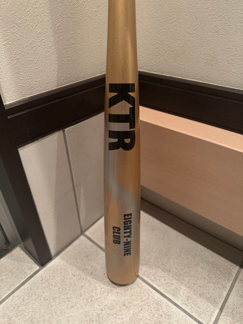 KTR 新庄モデルEIGHTY-NINE CLUB バット 1.0 ゴールド
