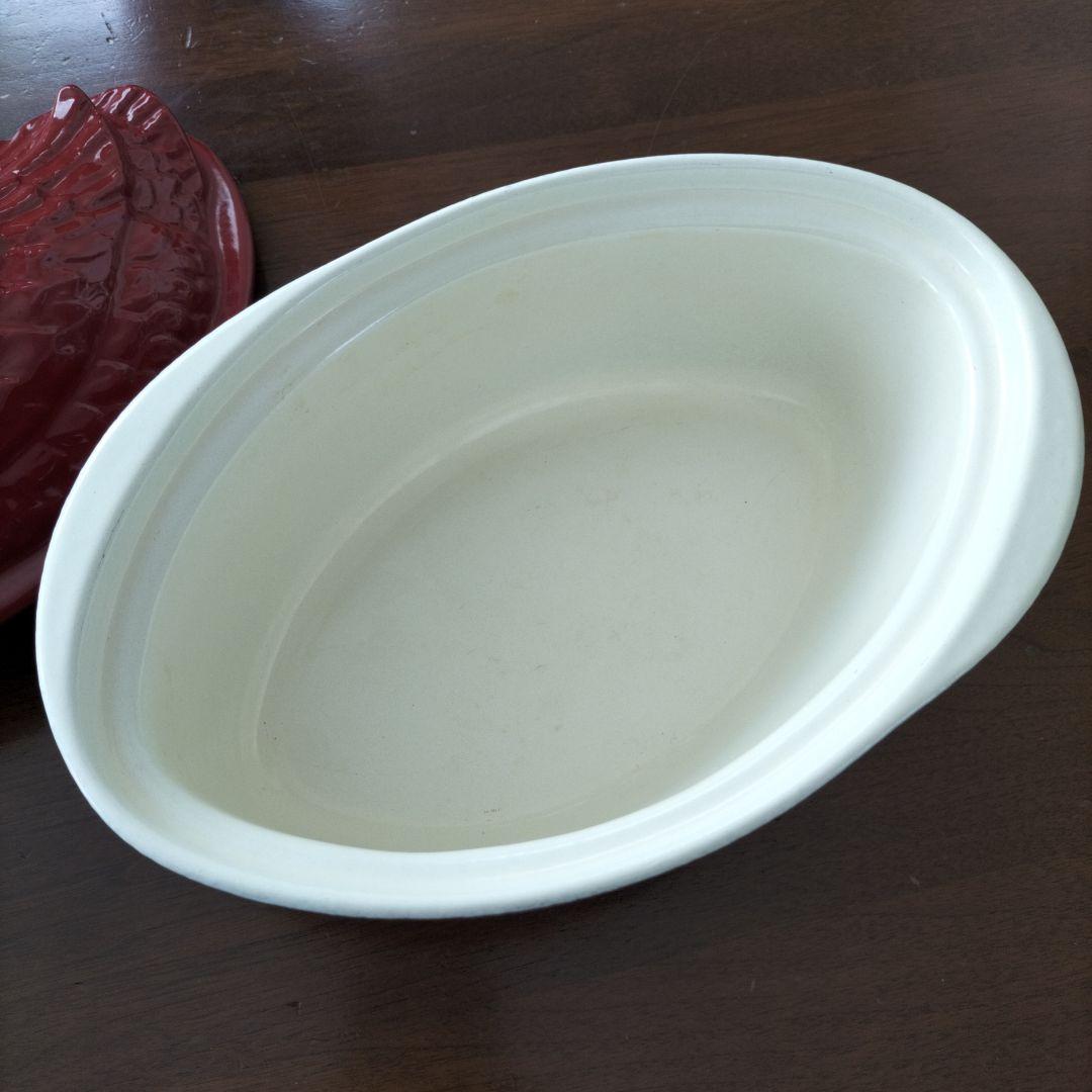 Chasseur　シャスール　赤いアヒル型鋳鉄テリーヌ型鍋