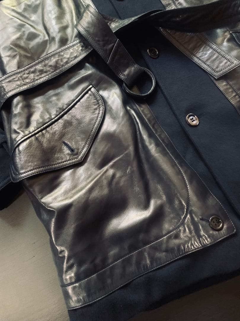 アバンギャルドでラグジュアリーなフレンチヴィンテージコート　極上の仕立て