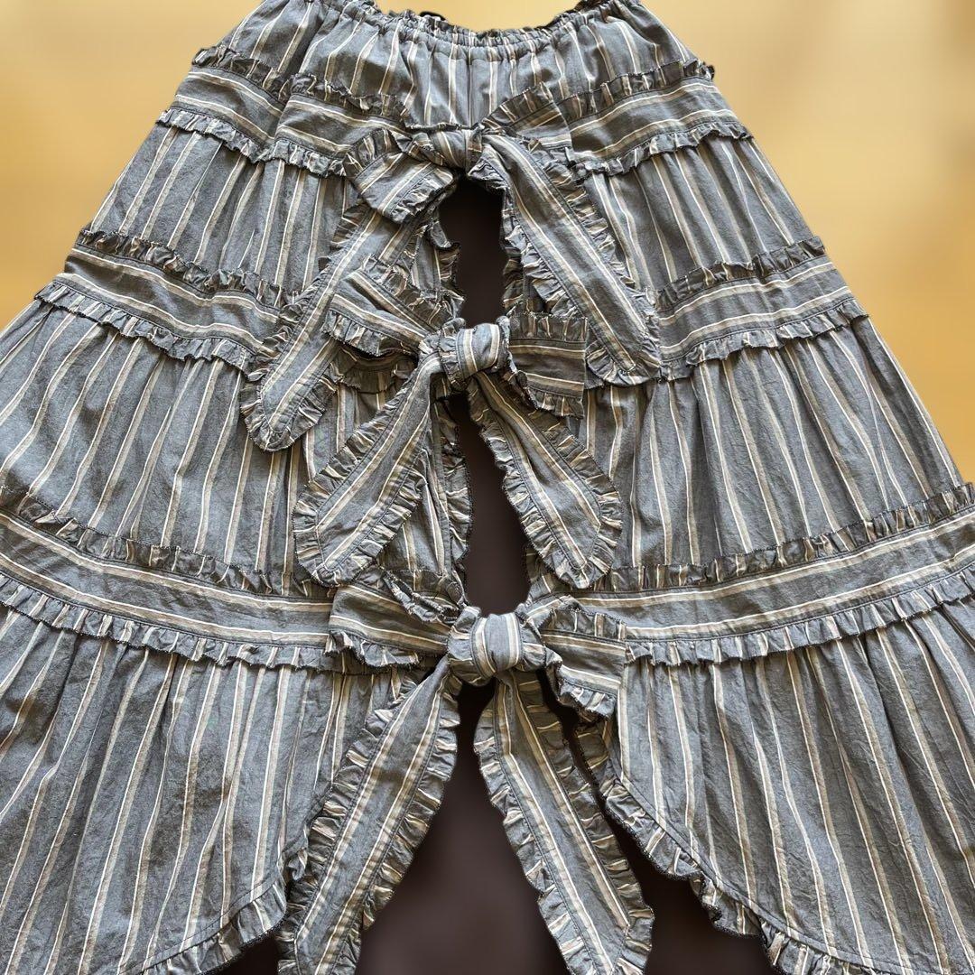 ピンクハウスティアードスカート