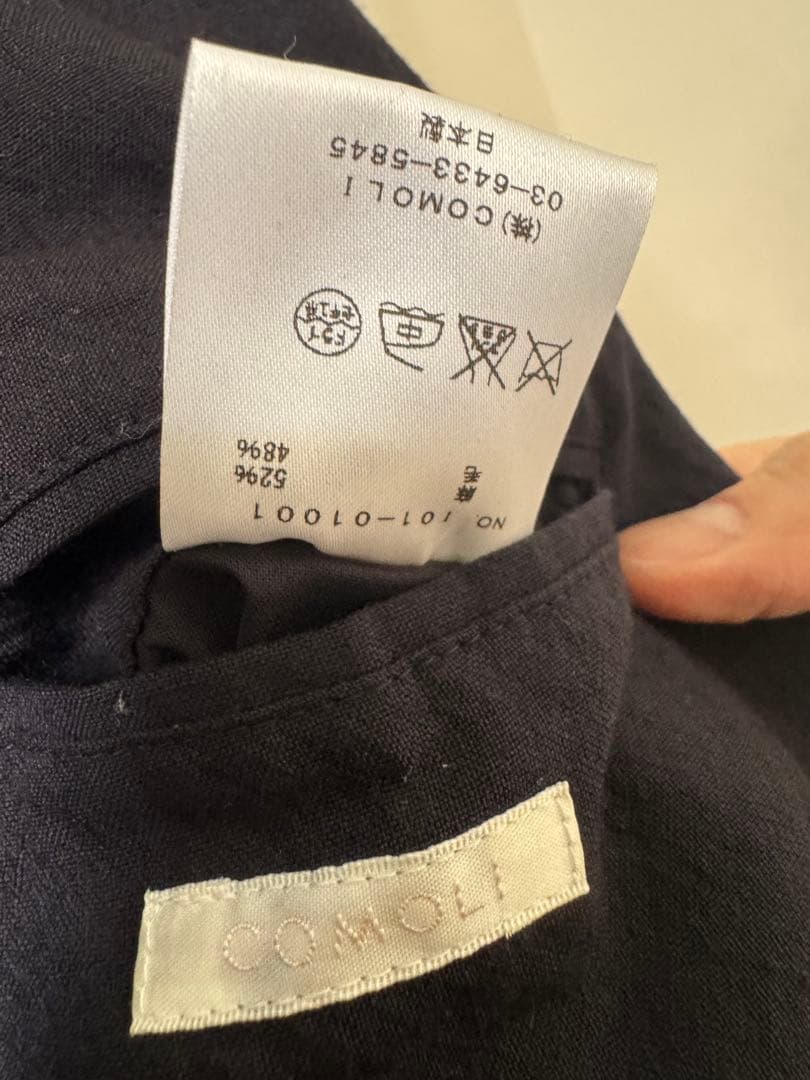 comoli リネンジャケット