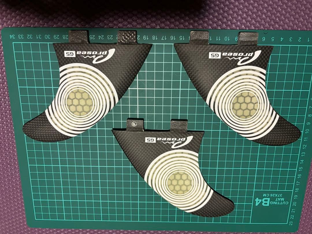 prosea G5 サーフボードフィン カーボンファイバー