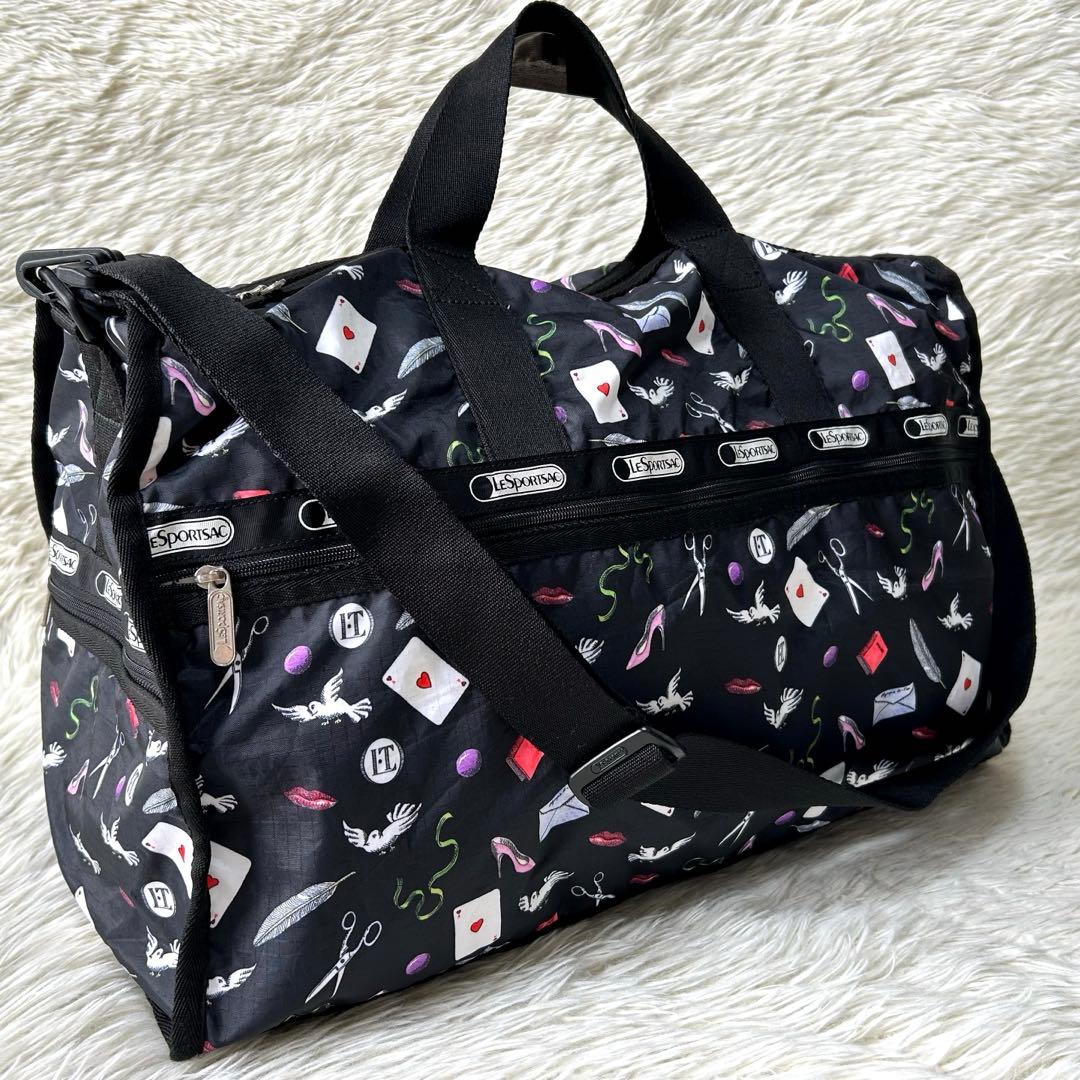 美品✨レスポートサック ボストンバッグ オランピアルタン コラボ 大容量 旅行