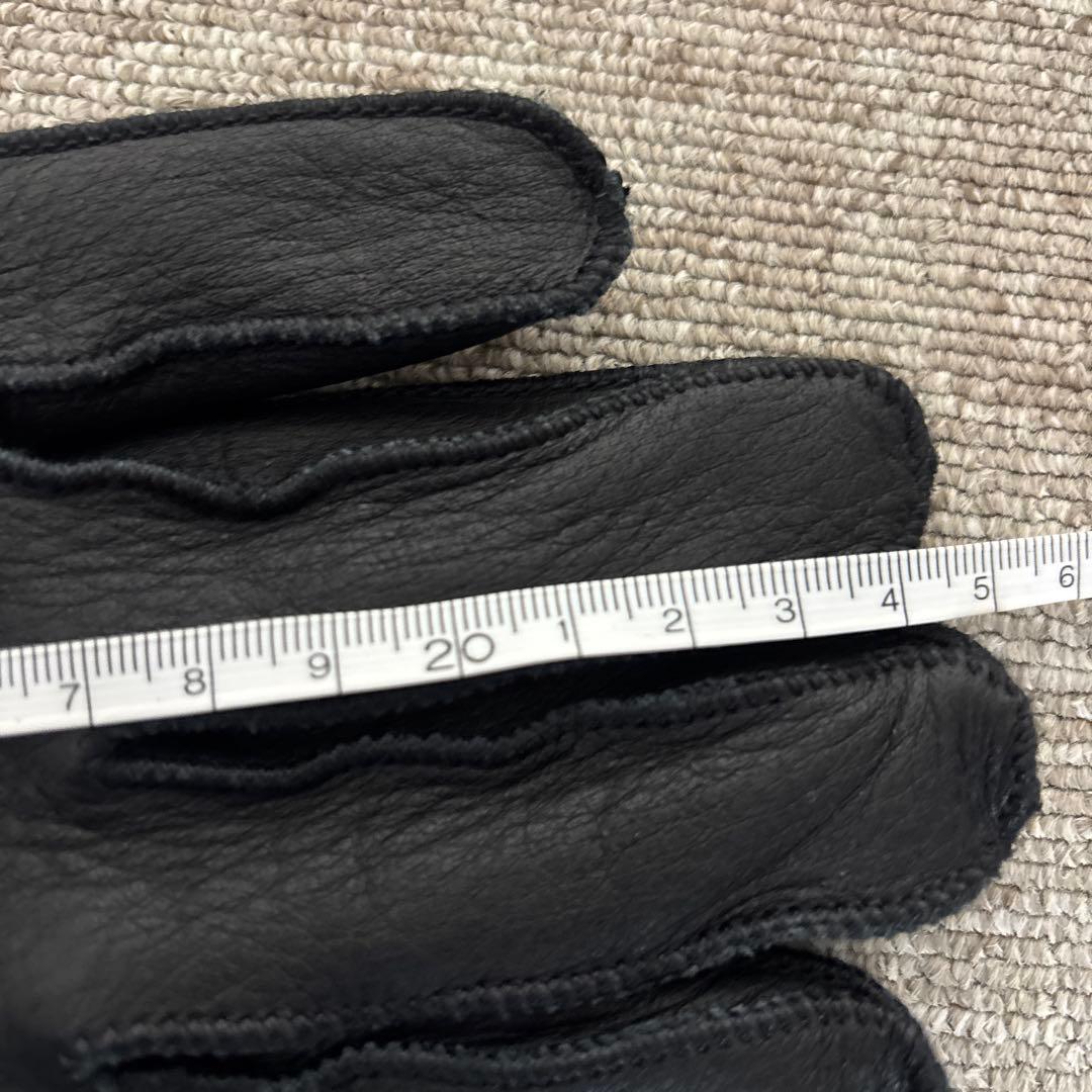 ☆バーバリー ロンドン☆メンズ☆シャドーバーバリーチェック黒レザー手袋☆