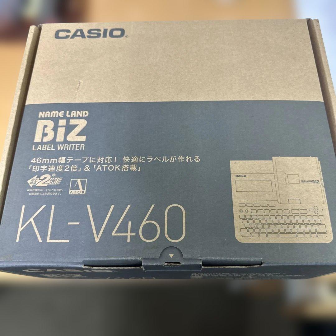 ★カシオ◆ネームランド ラベルライター★Biz KL-V460
