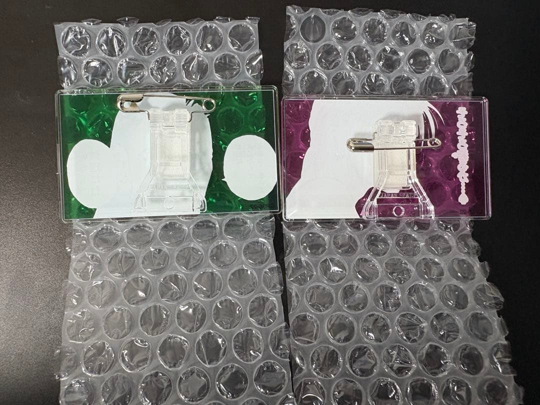 d*3様 冨樫義博展 ヒールキャラ名言アクリルバッジコレクション ハンターハンタ