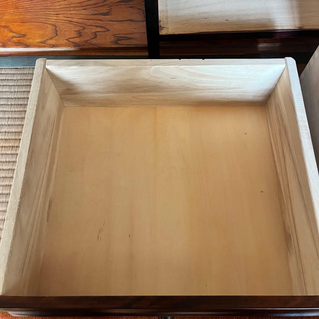 1/18まで！ 高級　神居民芸　サイドキャビネット　キャビネット　カバ材