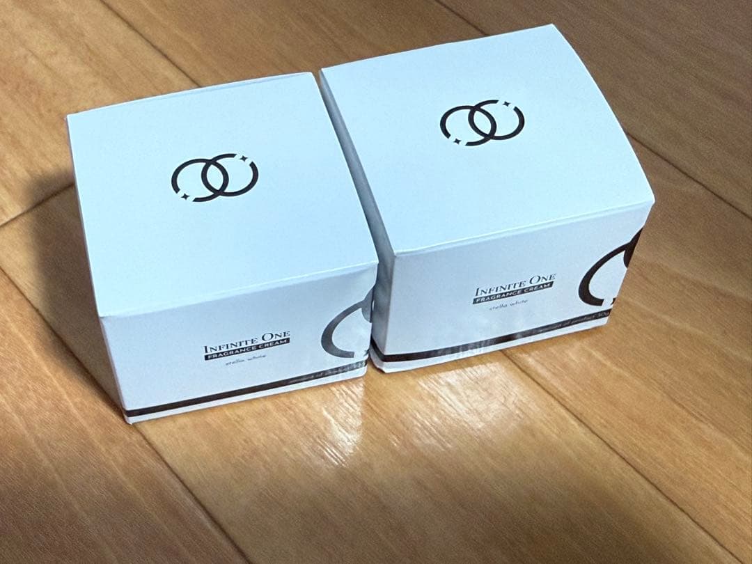 新品未開封　インフィニットワン　ステラホワイト　クリーム　２個
