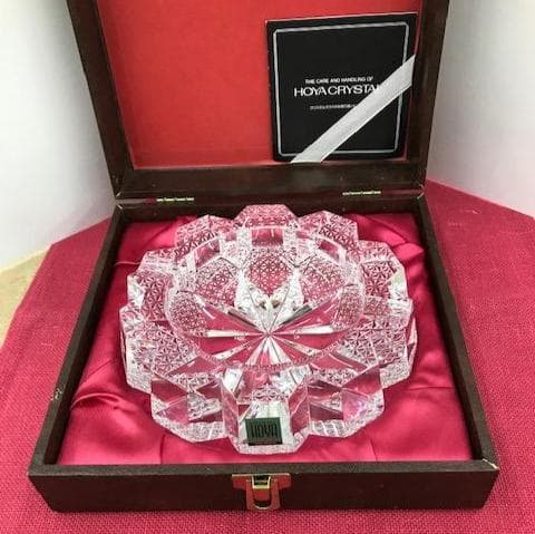 HOYAクリスタル　灰皿