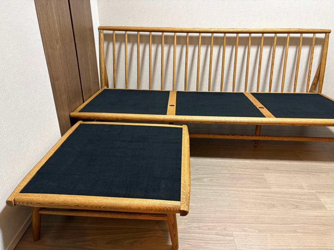 ① CLOUD SOFA 3P MOMO NATURAL 送料込