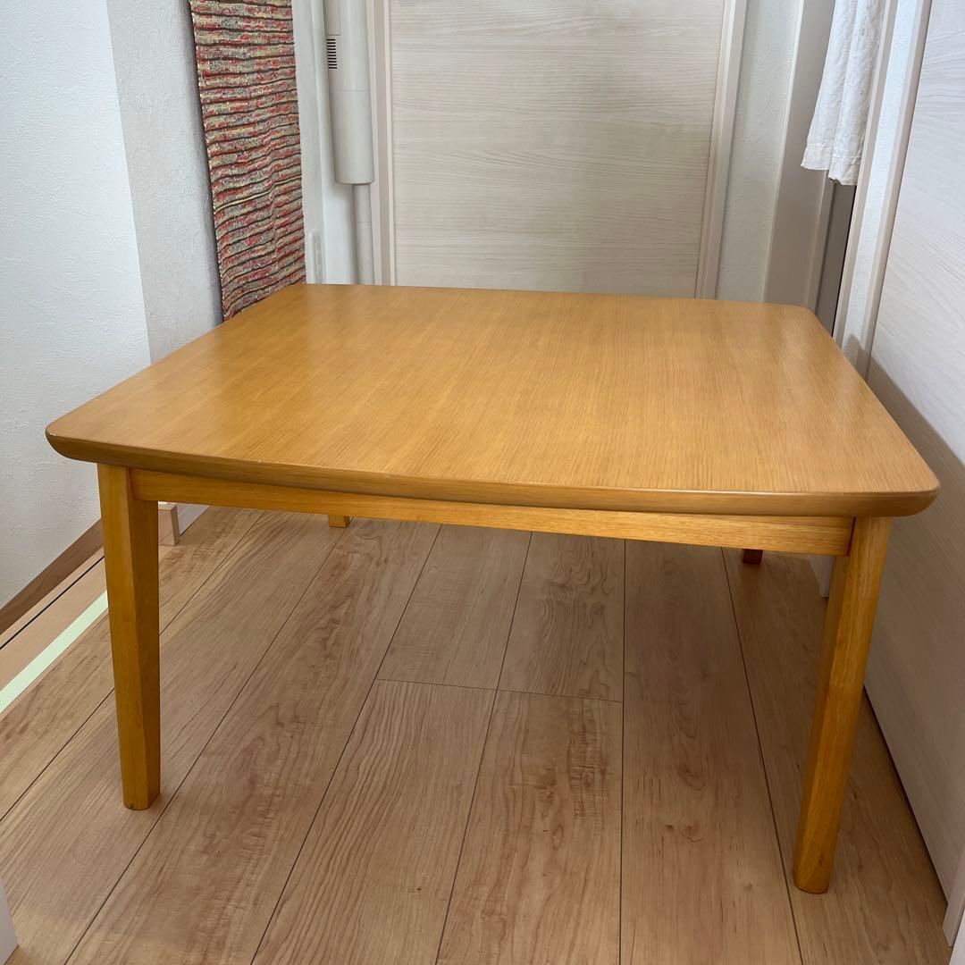 北欧スクエアこたつ　こたつテーブル
