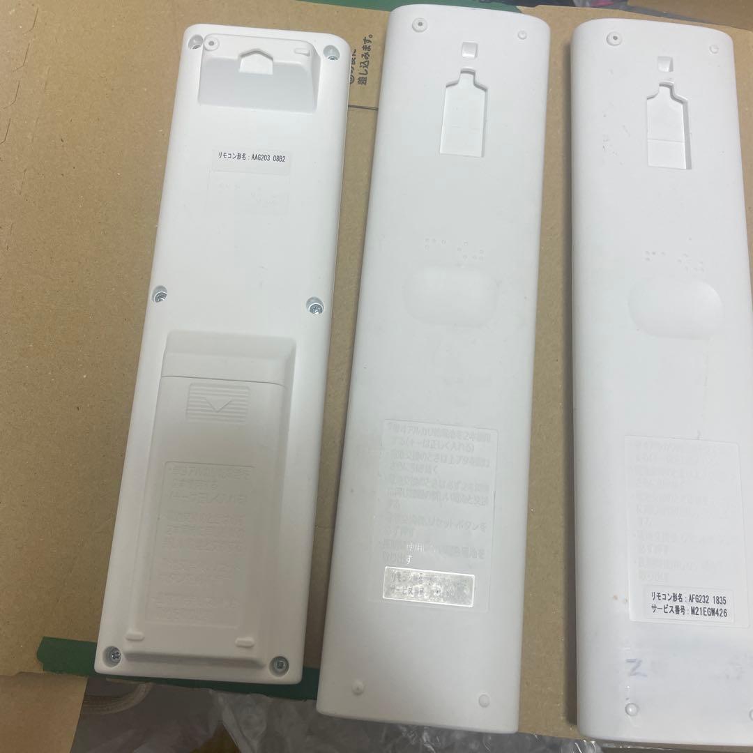 三菱エアコンリモコンまとめ売り×5台