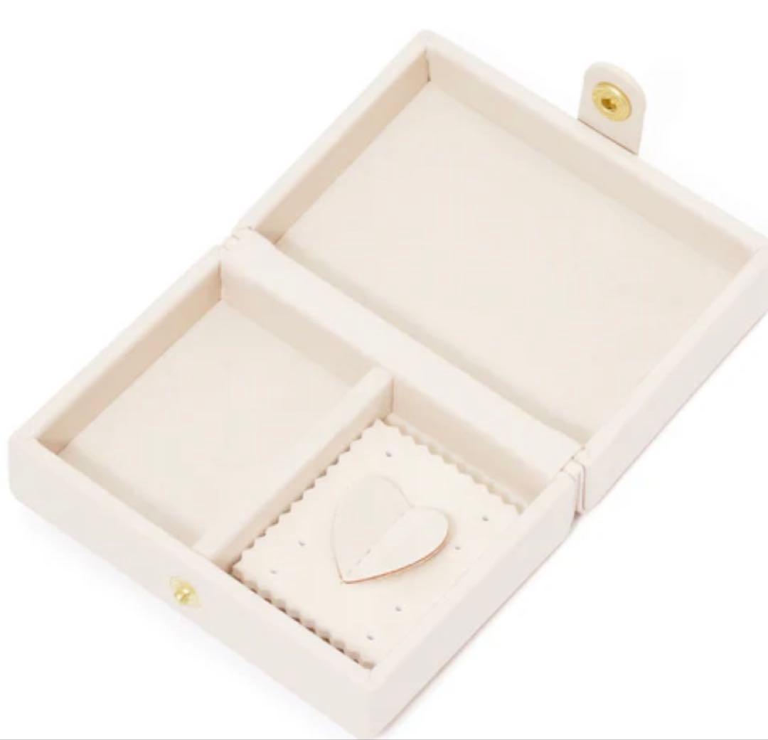 Francfranc ピンク ジュエリーボックス ミラー付き