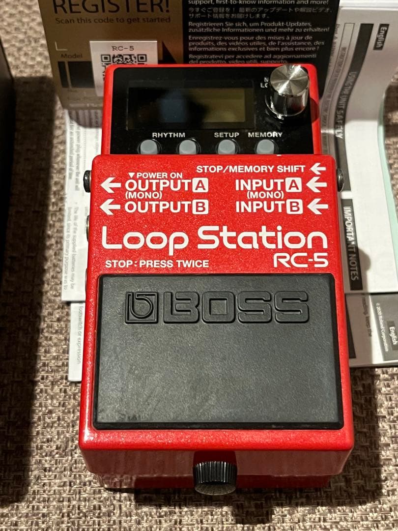 ギター BOSS Loop Station RC5