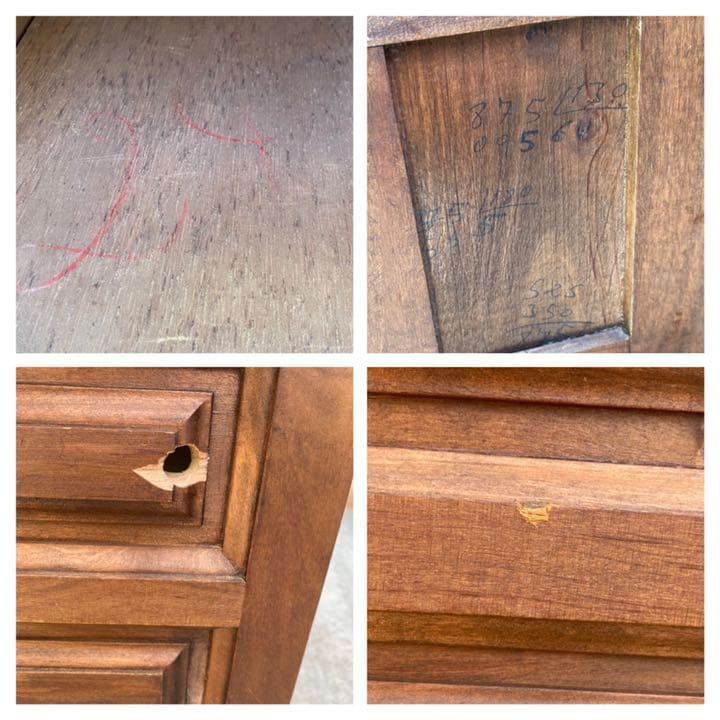 アンティーク 机 チェスト 棚 家具 木製 収納ボックス