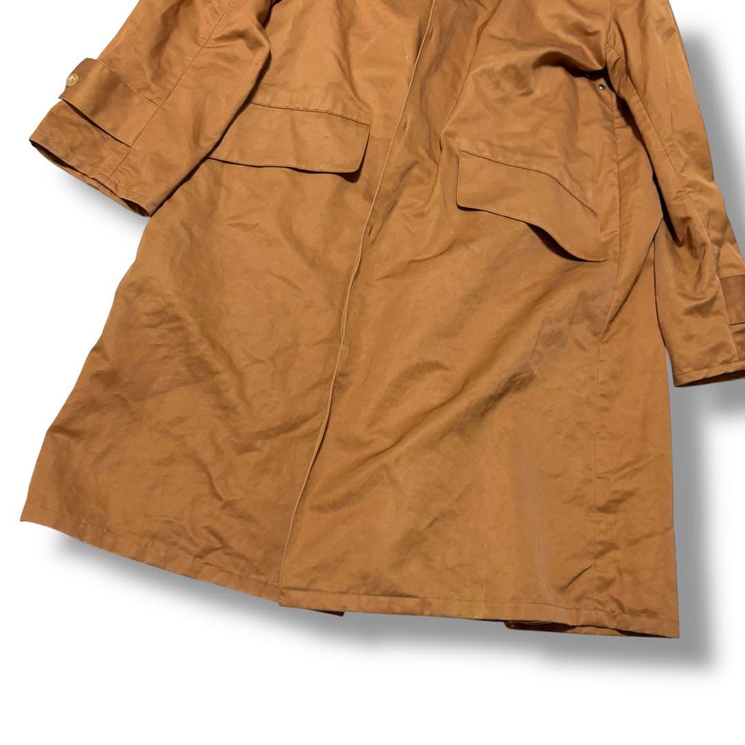 【状態良好】オーラリー　WASHED FINX LINEN COAT Mサイズ