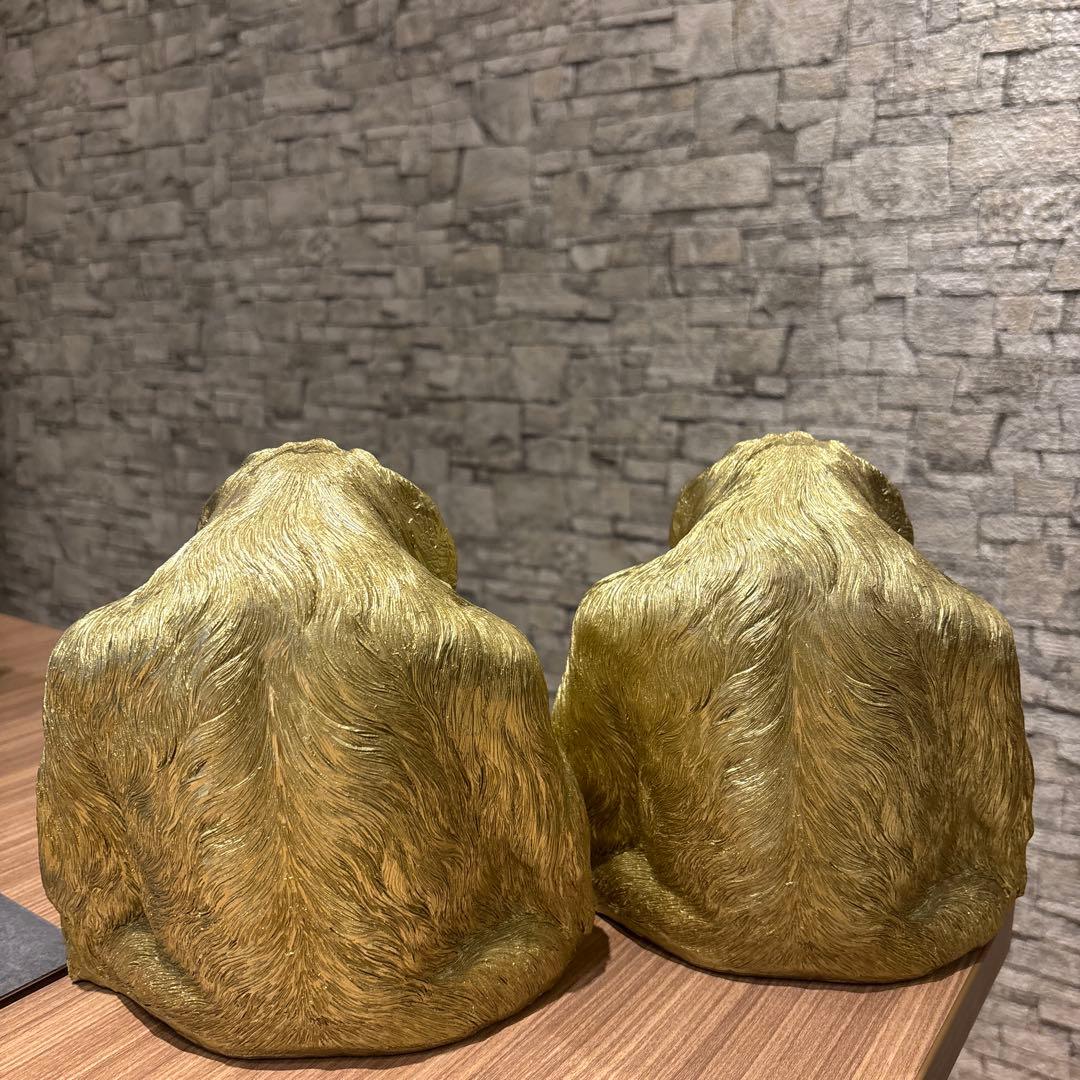 【accon】KARE オランウータン ブックエンド 2セット