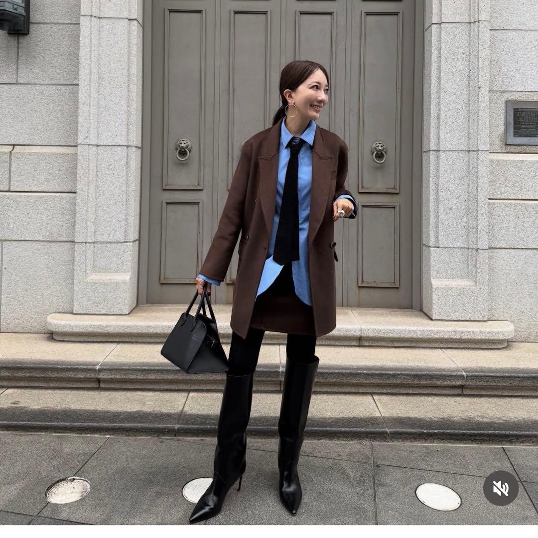 U_big sakiさん　コラボ　ジャケット　コート　スカートとセットアップ　S