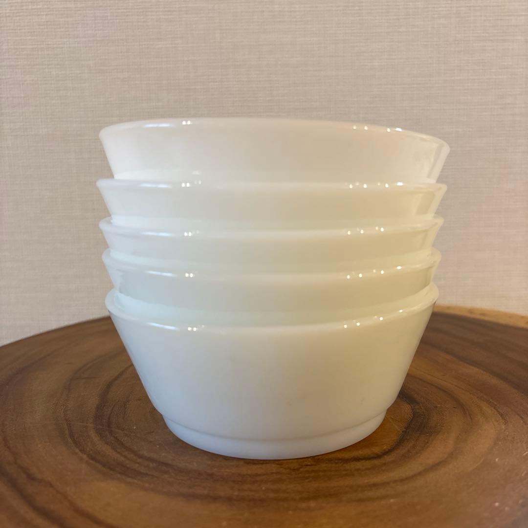 ファイヤーキング　ホワイト　チリボウル　5個セット