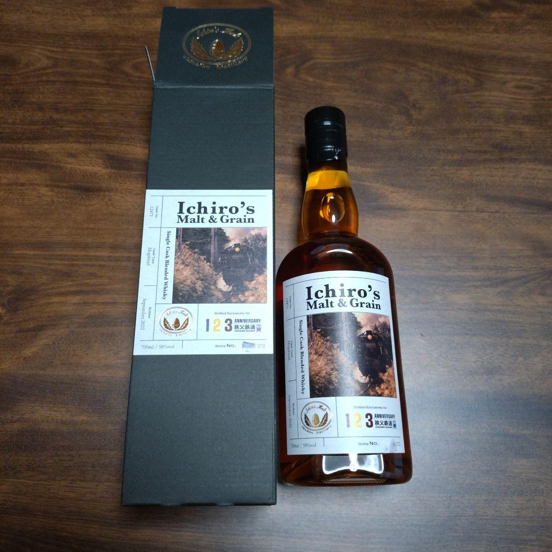 秩父鉄道創立123周年記念イチローズモルト