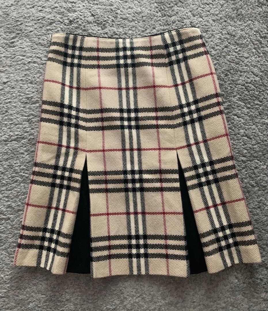 saran 様BURBERRY LONDON ノバチェックプリーツフレアスカート