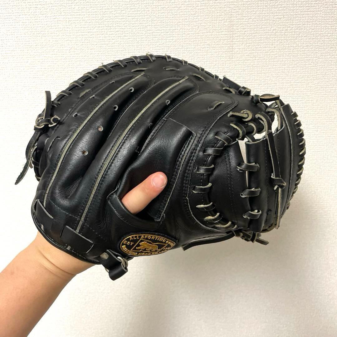 465 ミツワタイガー レボルタイガー 極美品 軟式 キャッチャーミット